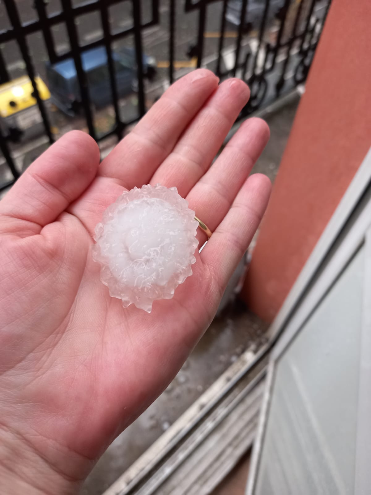 Granizo en València