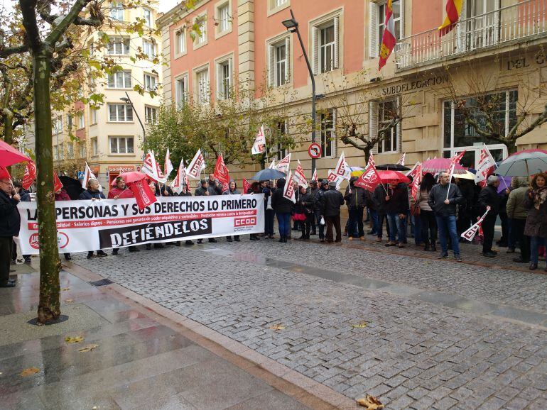 concentración sindical