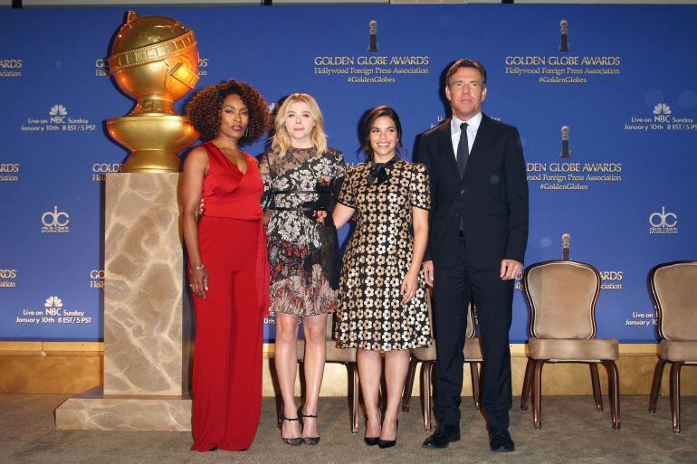 Angela Bassett, Chloe Grace Moretz, America Ferrera y Dennis Quaid, los encargados de anunciar los nominados a los Globos de Oro