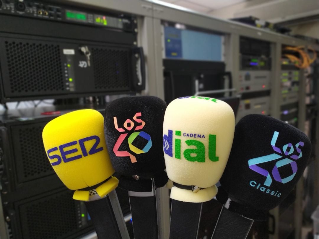 Los micrófonos de las emisoras de PRISA Radio en la Región de Murcia