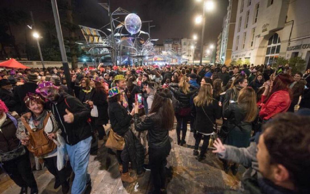 Imágen del tardeo en las calles de Cartagena