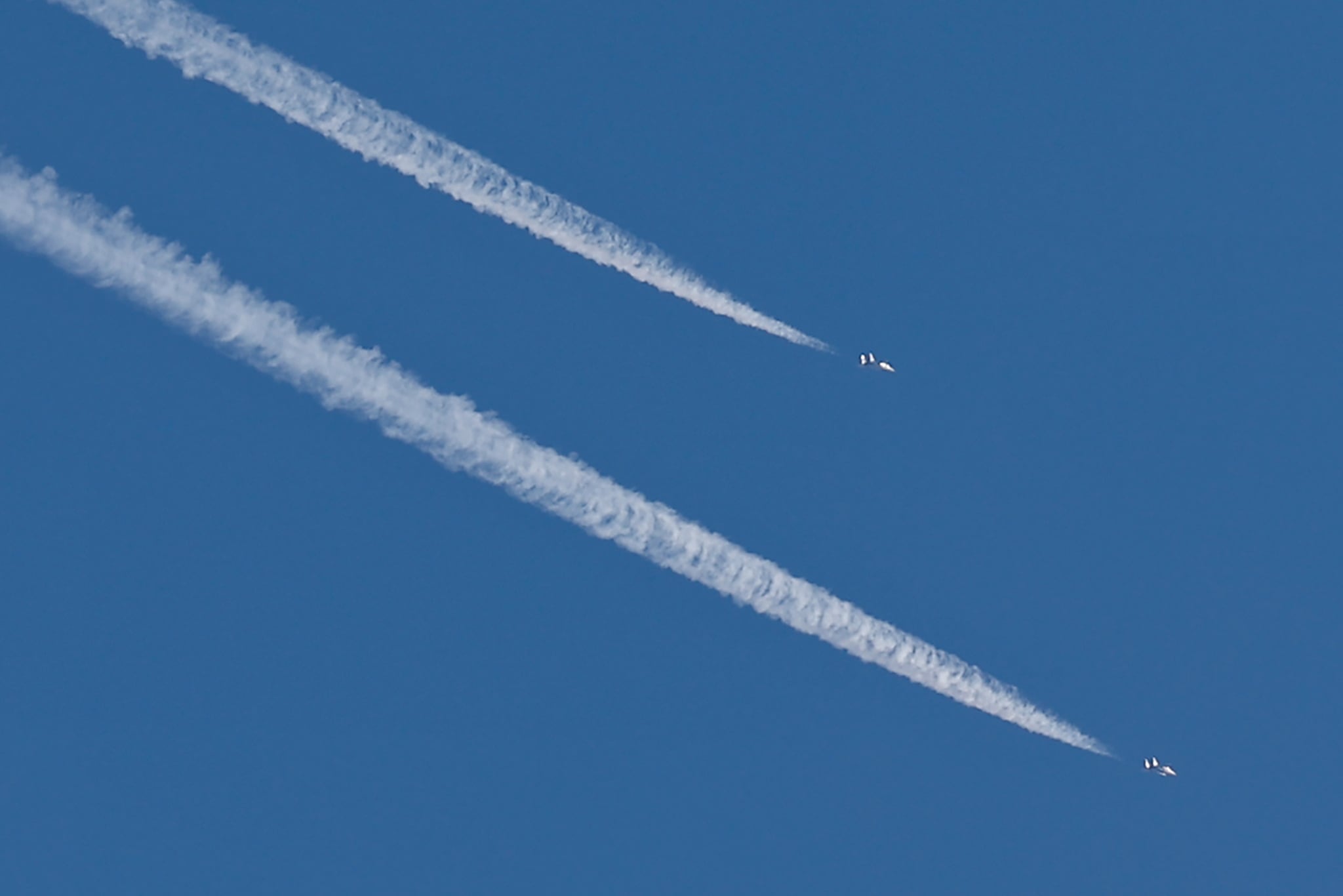 Aviones israelís cerca de Líbano