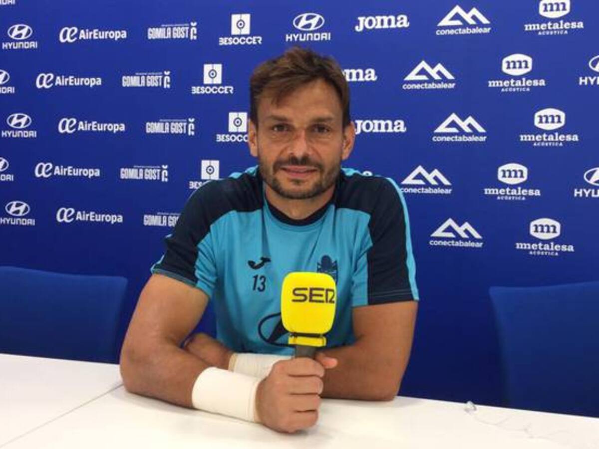 Entrevista a René Román, portero y capitán del Atlético Baleares