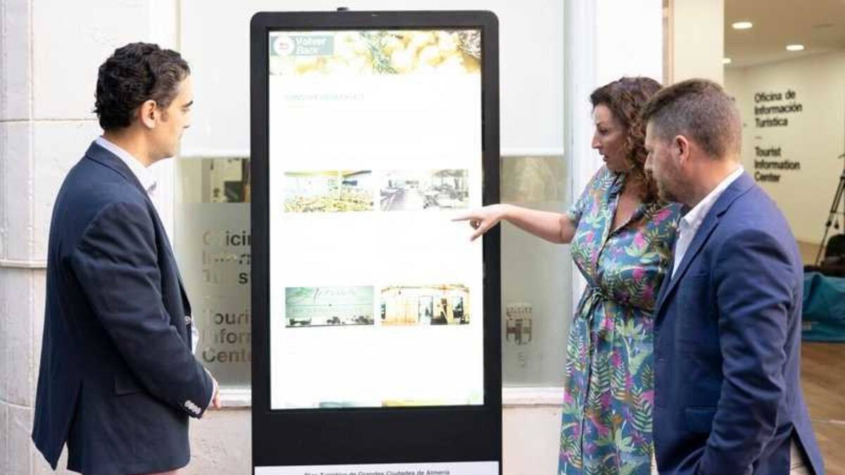 Instalados 17 tótems digitales con información turística, agenda cultura y planos para los visitantes