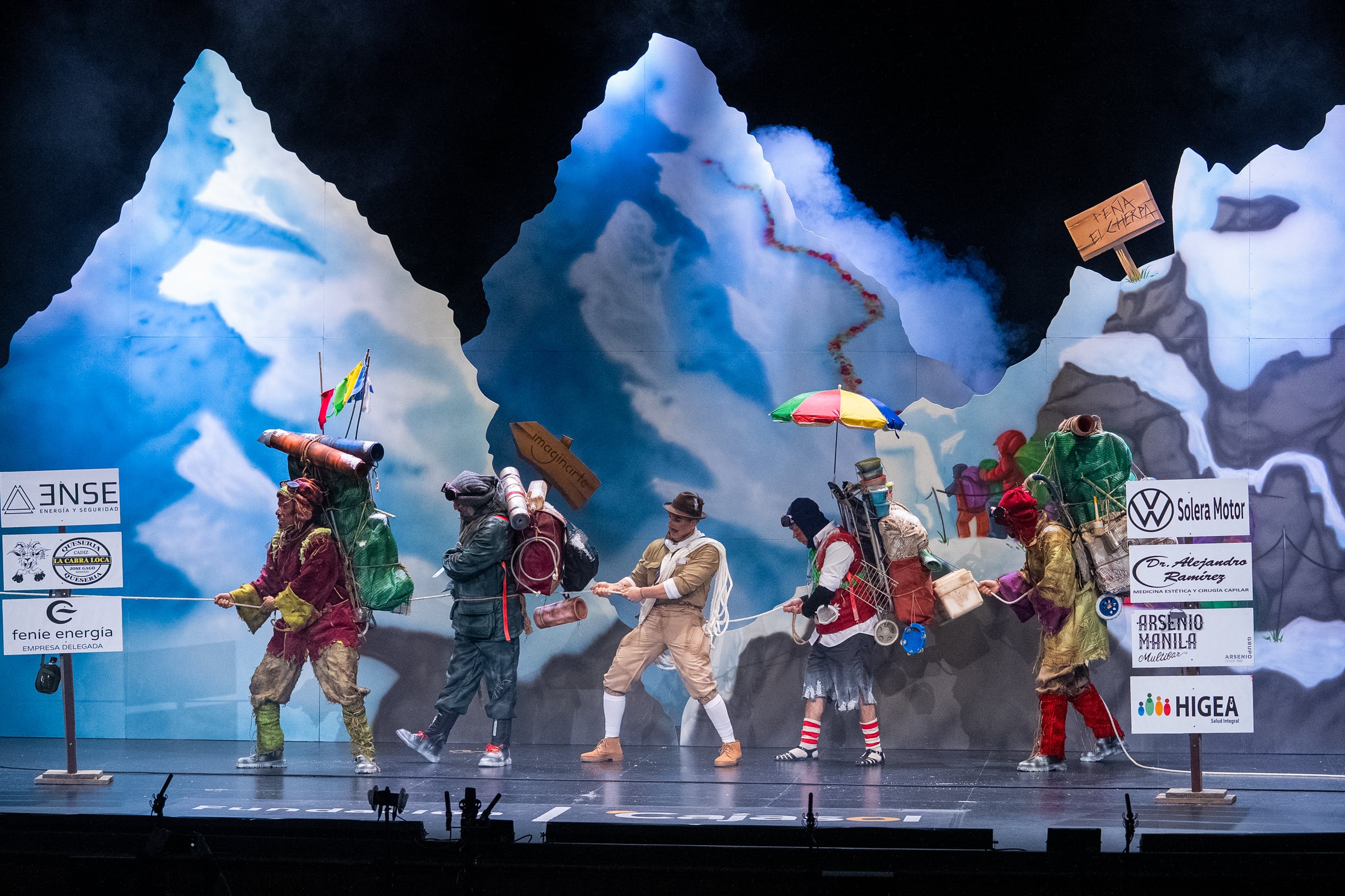 Chirigota: ¡Qué no vengan!