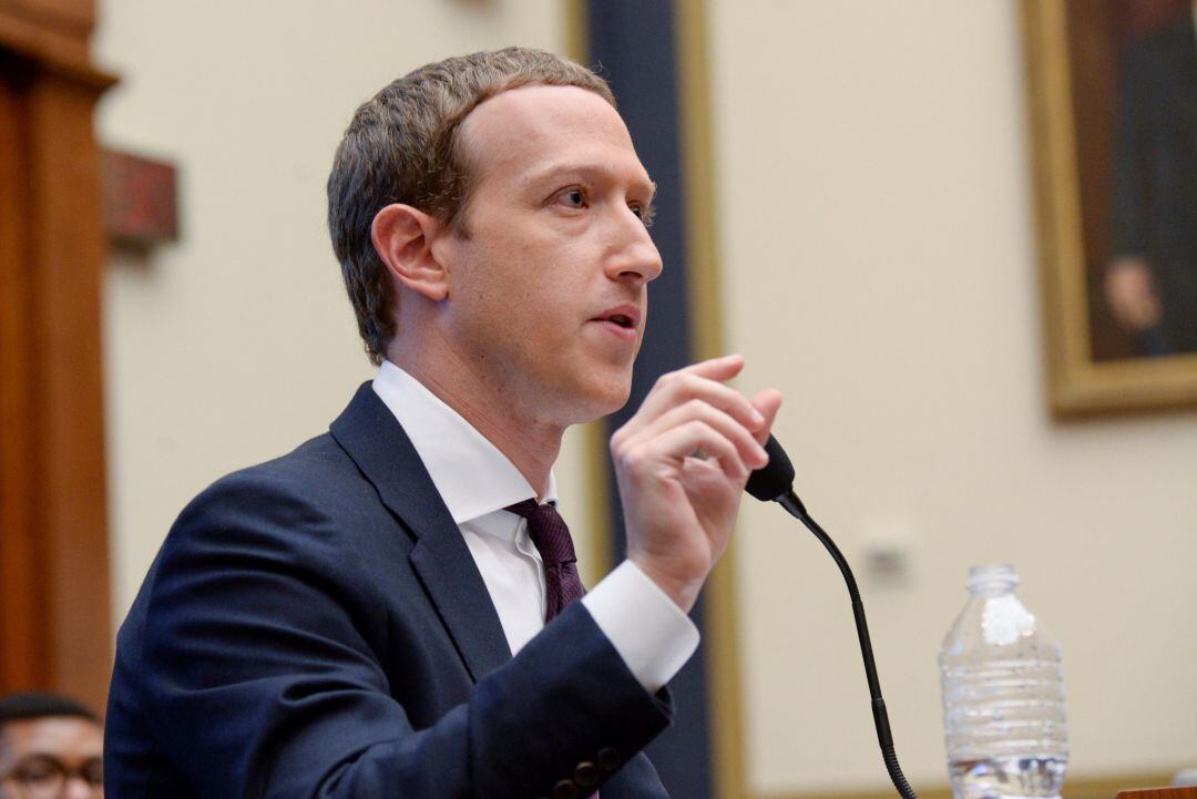 Facebook Chairman and CEO Mark Zuckerberg testifies at a House Financial Services Committee hearing in Washington, U.S., October 23, 