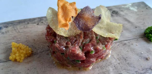 Steak tartar de vaca retinta