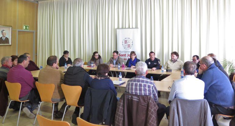 Reunión del Consell Local Seguridad de Sant Josep