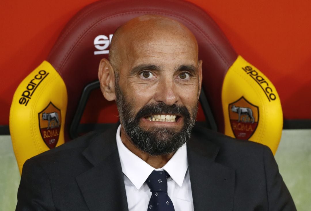 Monchi durante uno de sus partidos como Director Deportivo de la Roma