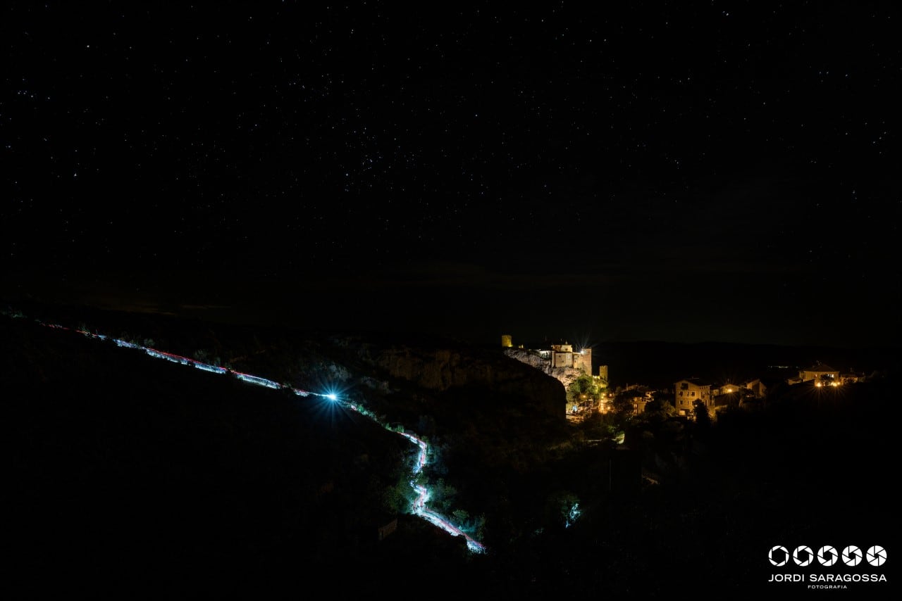 La salida de la prueba de 102 kilómetros tendrá lugar a las 00:00 horas del sábado 28 de septiembre. Foto: Jordi Saragossa