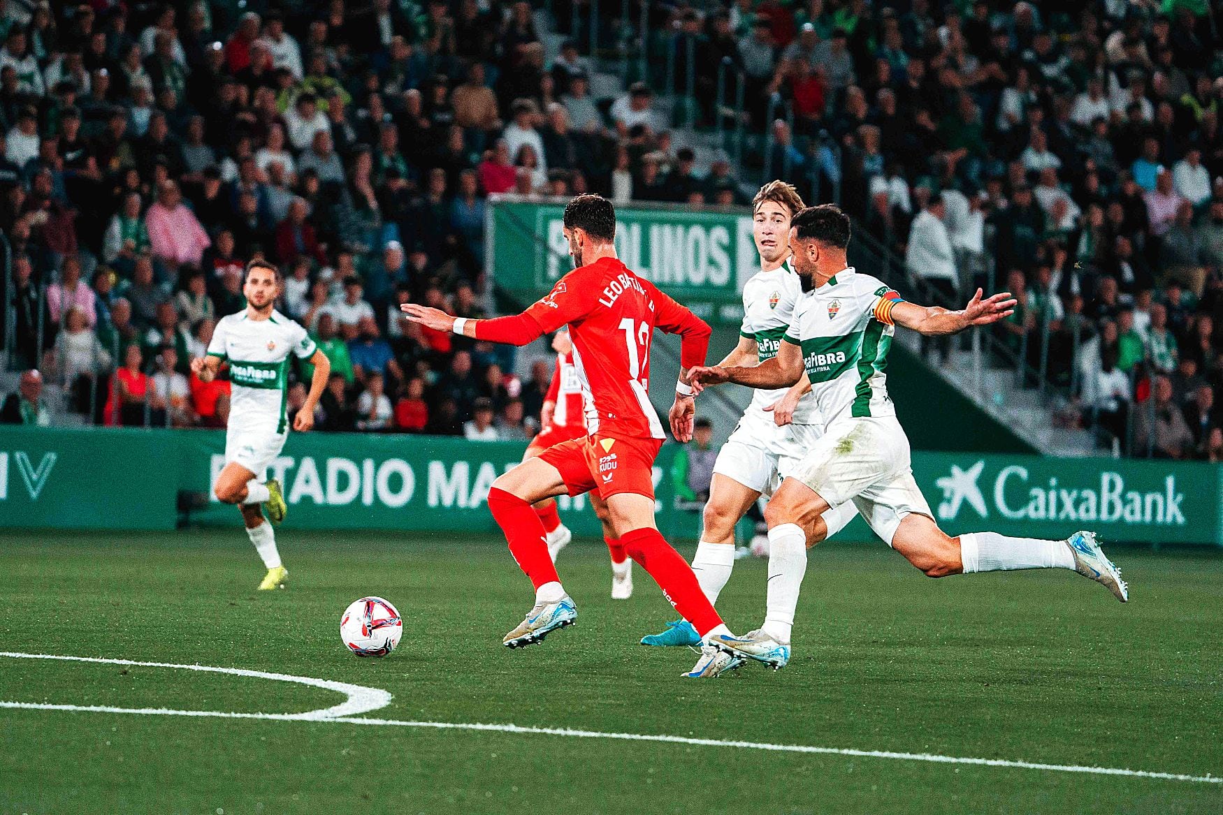 Leo Baptistao es imprescindible en un Almería ganador.