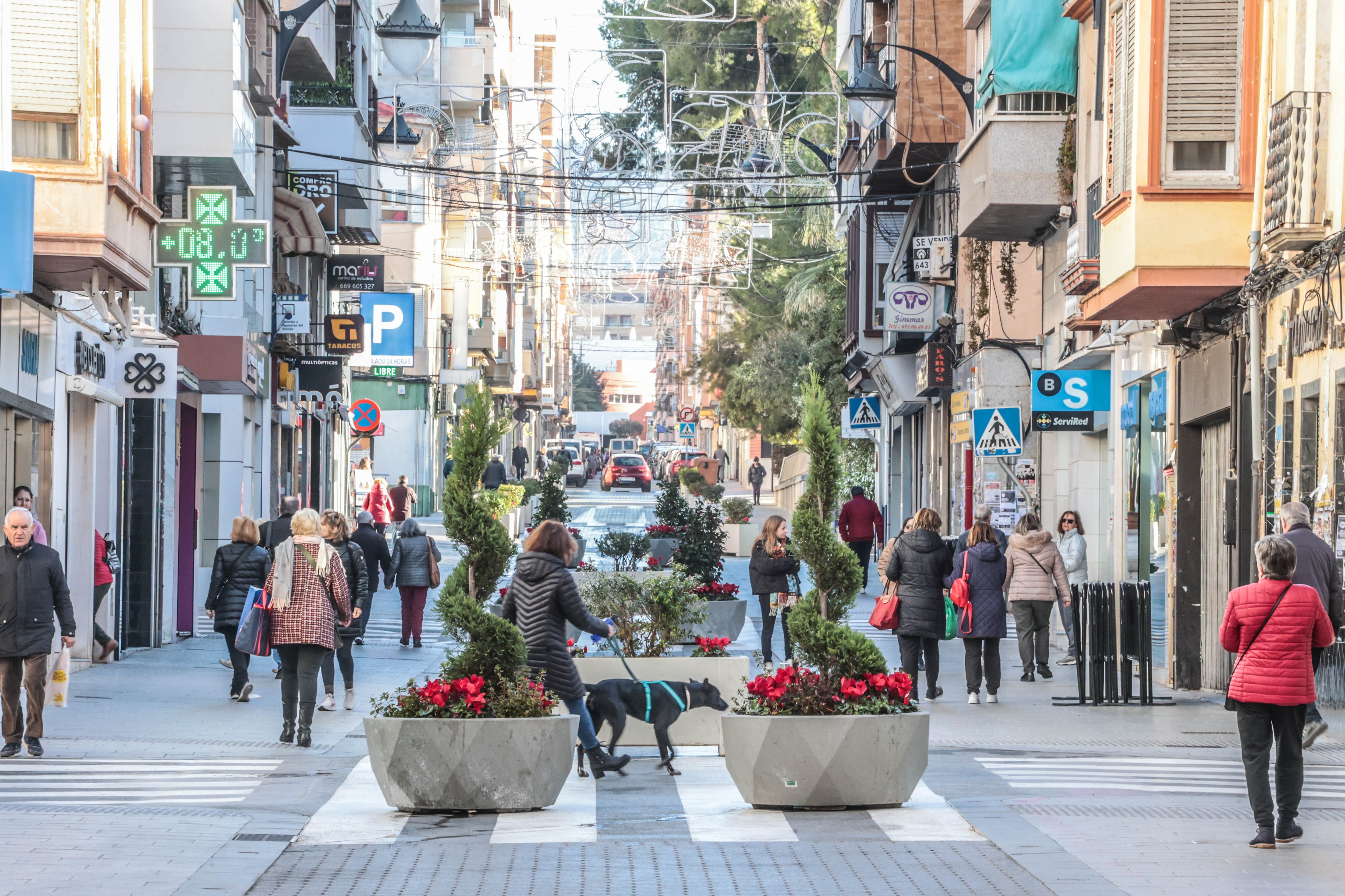 Calle Juan Carlos I de Elda