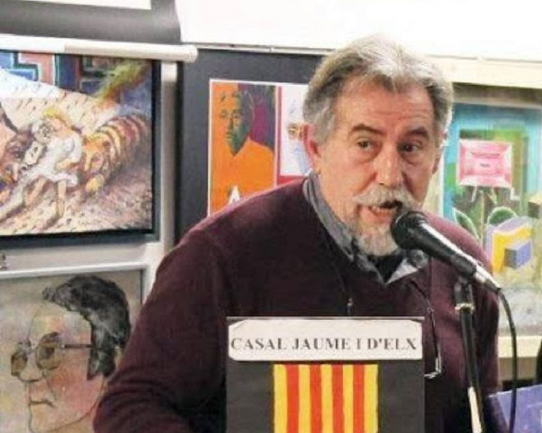 Agustí Agulló en el Casal Jaume I