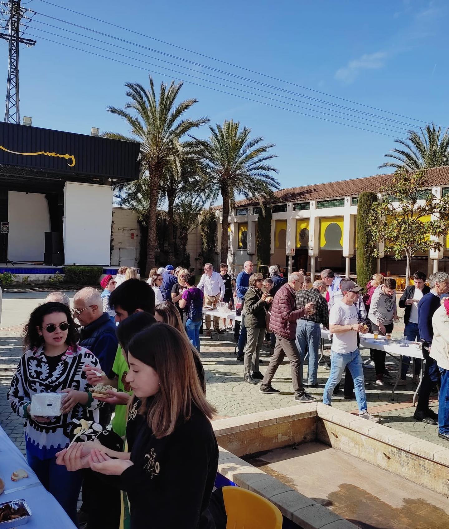 Imagen de uno de los últimos encuentros festeros