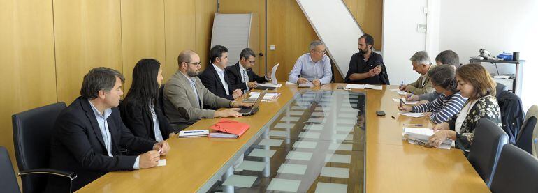 Reunión sobre movilidad.