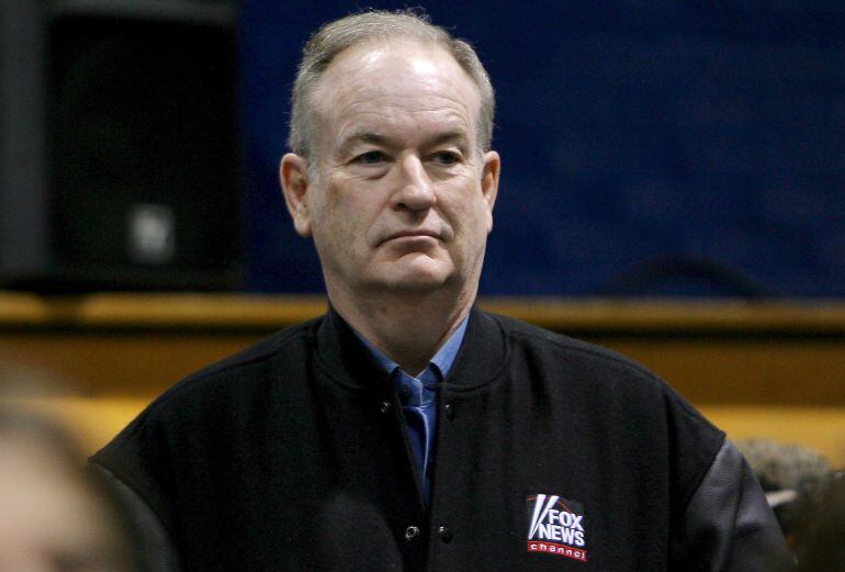 Bill O&#039;Reilly en una fotografia de archivo durante la campaña de hIllary Clinton en el 2008