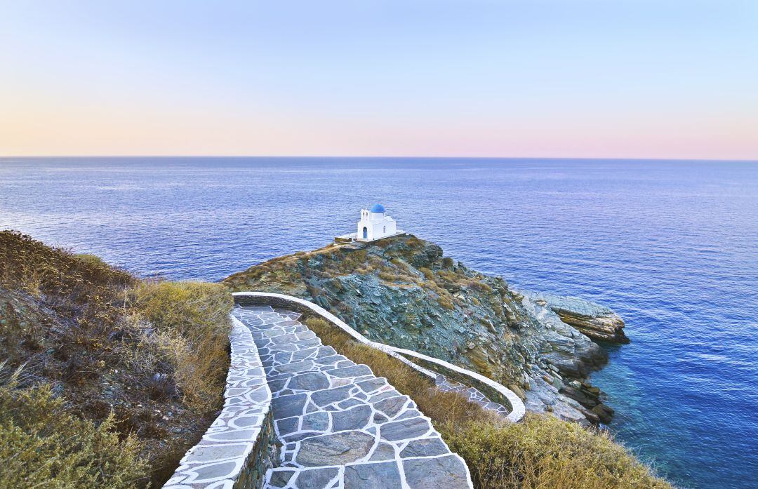 Sifnos, una isla griega libre de COVID.