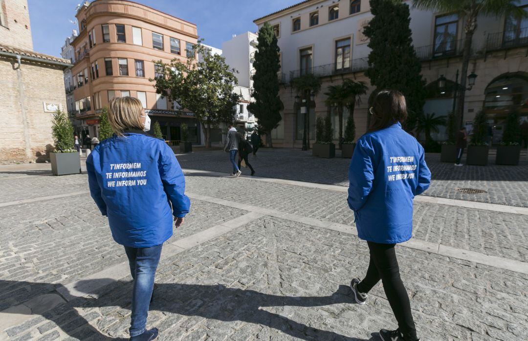 Informadores del Ayuntamiento de Gandia