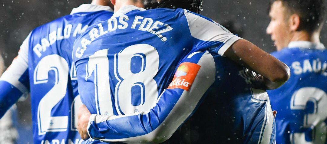 Carlos Fernandez en Riazor