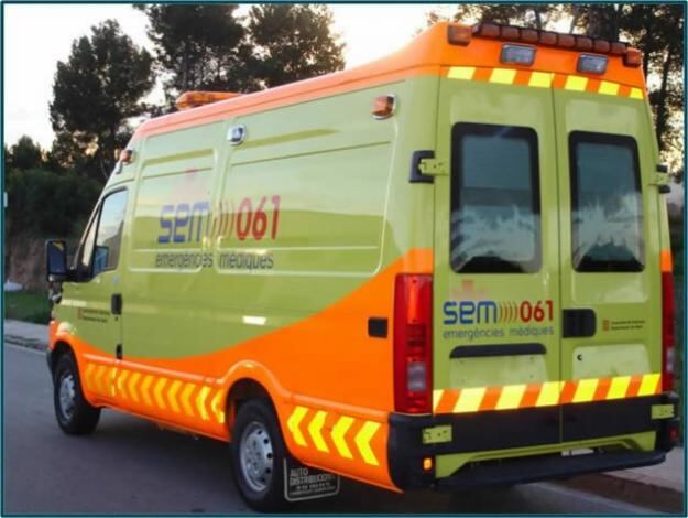 Imatge d'una ambulància