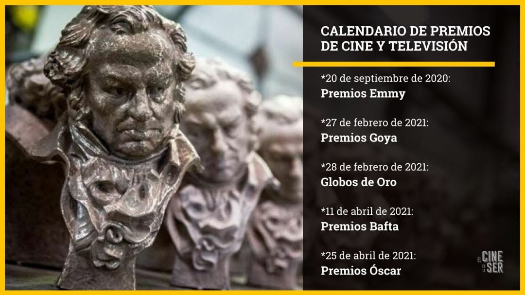 Calendario de la próxima temporada de premios