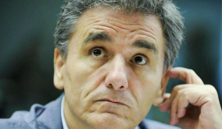 El candidato de Syriza y exministro de Finanzas, Euclid Tsakalotos.