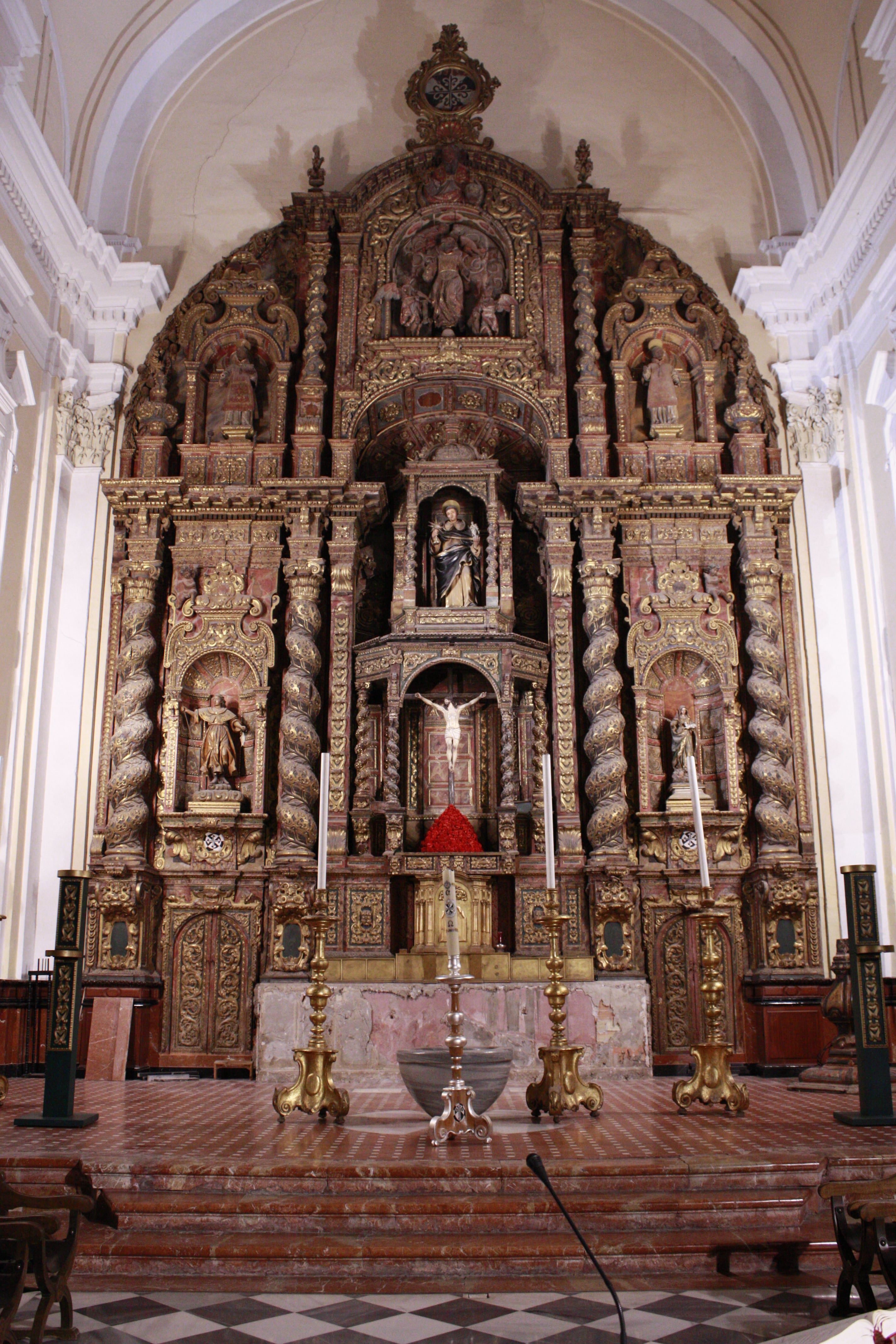 Retablo Mayor de la Parroquia trianera de San Jacinto