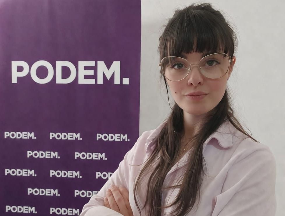Paula Llàcer, secretària d'organització de Podem Alcoi