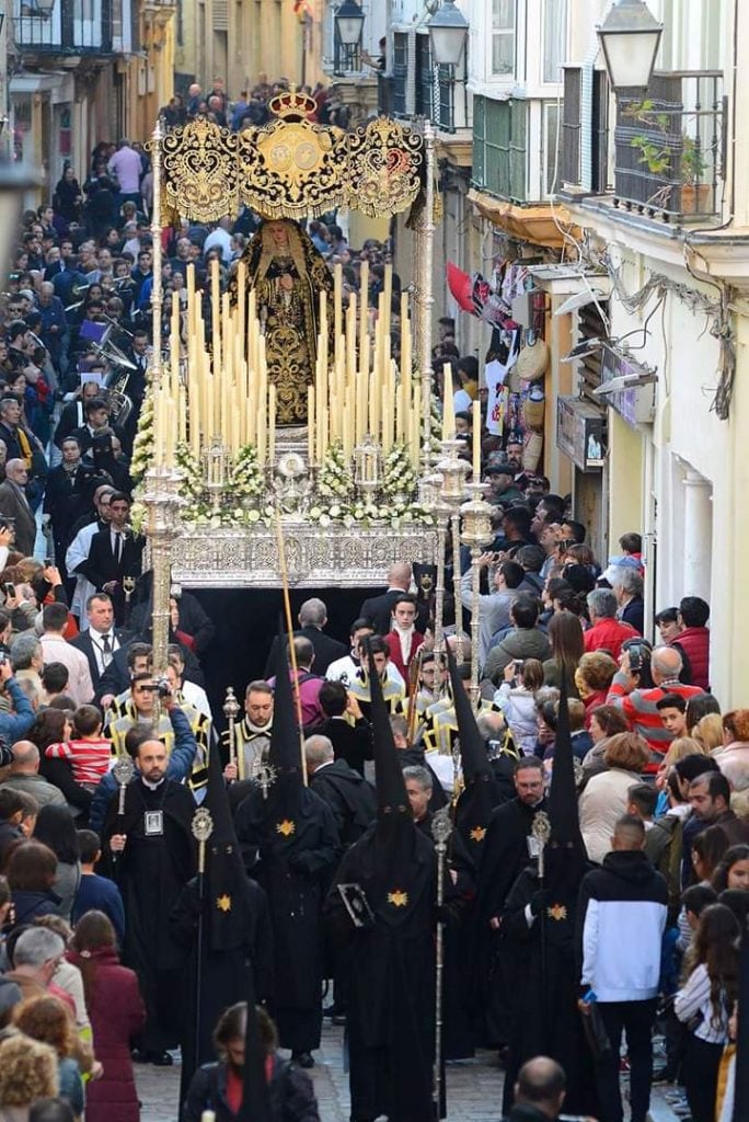 Procesión de los Servitas. Foto Fraternidad Servitas.