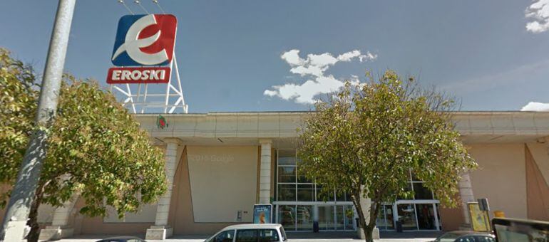 Fachada del Hipermercado Eroski en Ciudad Real