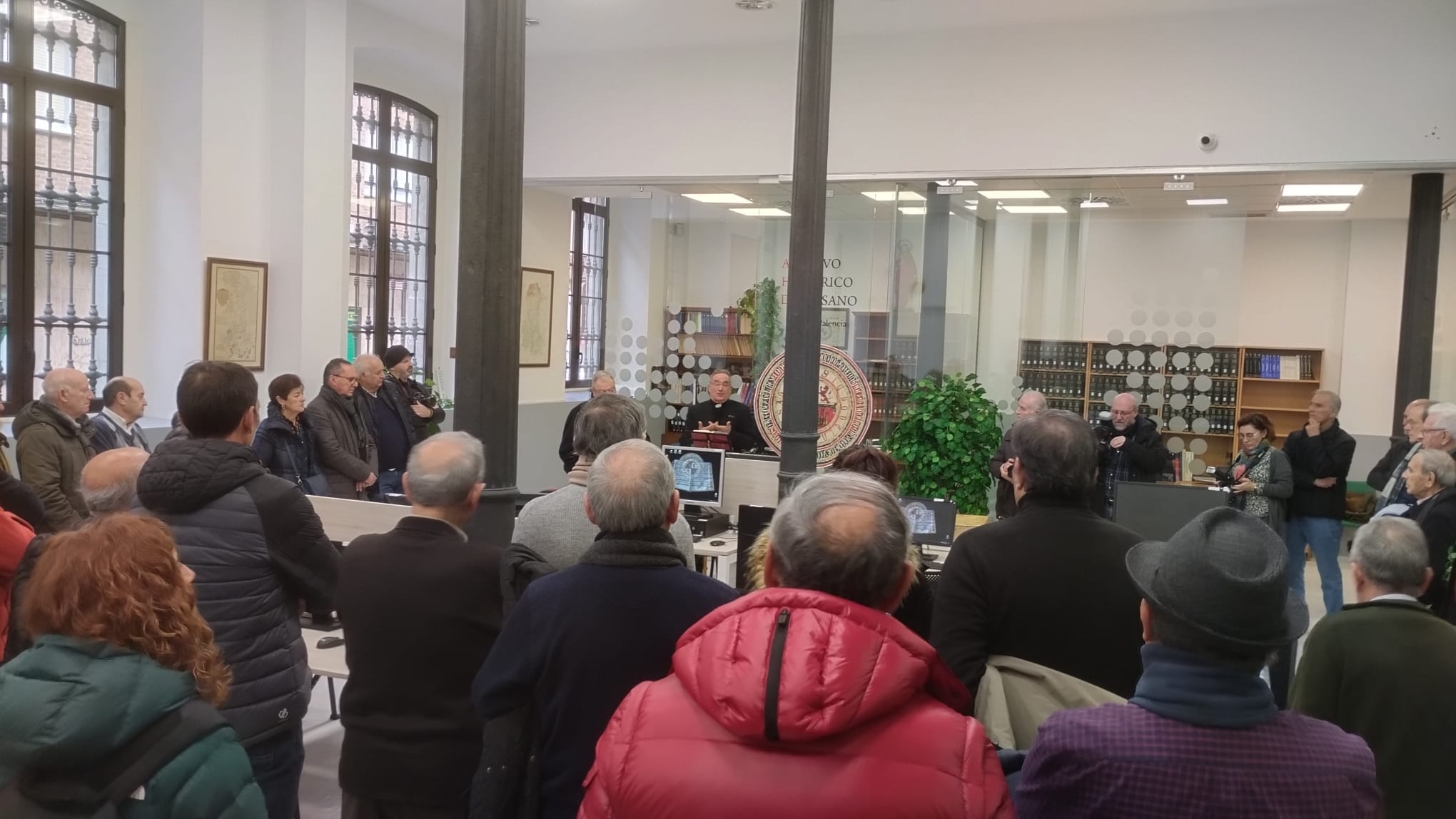 Inauguración de la nueva sede del Archivo Histórico Diocesano de Palencia