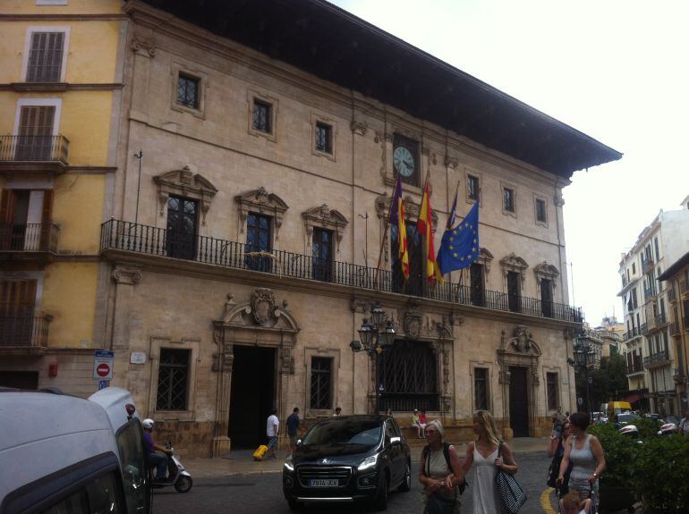 Fachada del Ayuntamiento de Palma