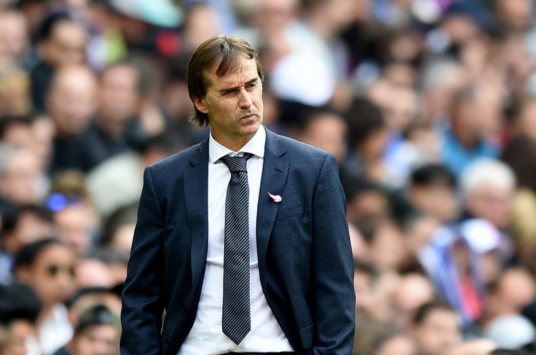 Lopetegui durante el partido contra el Levante. 