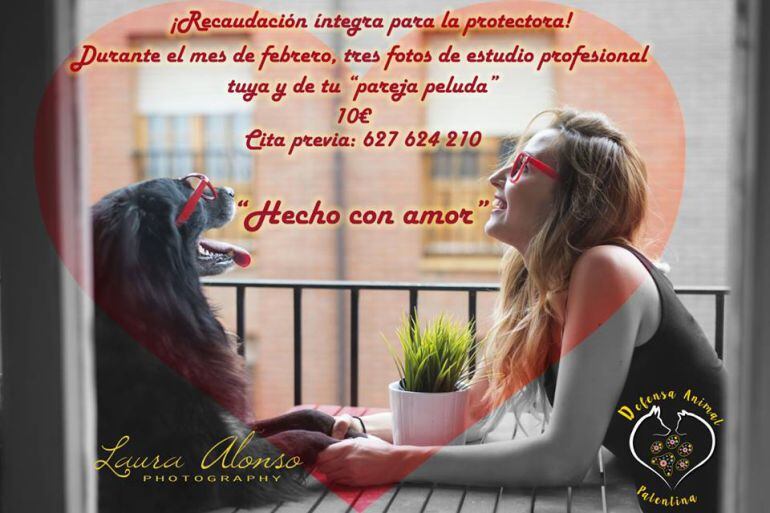 Una de las originales fotos de Laura Alonso