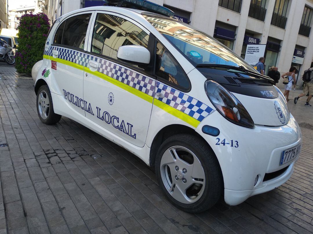 Coche de la policía local de Málaga