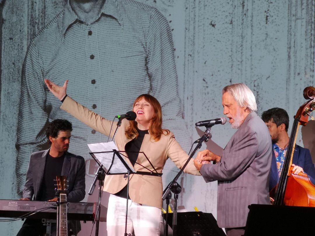 Luis Pastor en un concierto