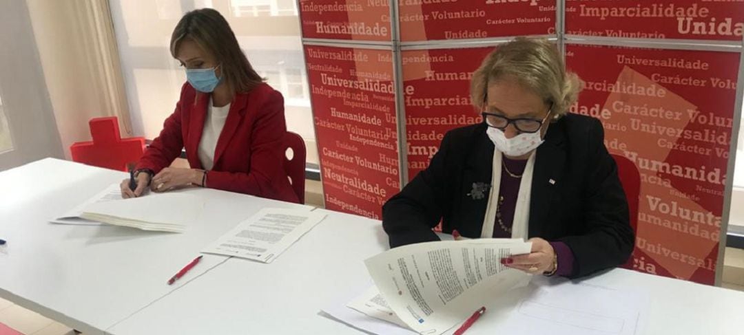 Fabiola García y Carmen Colmeiro