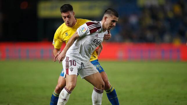 Manu Fuster, durante un partido