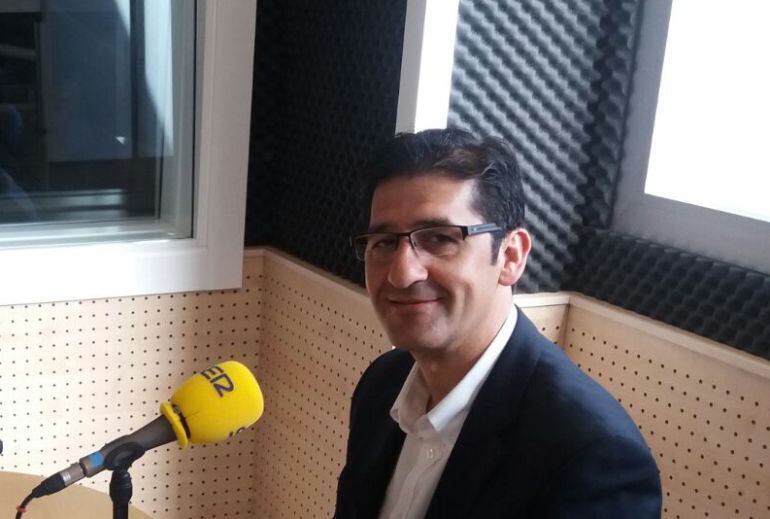 Jose Manuel Caballero, en los estudios de Ser Ciudad Real