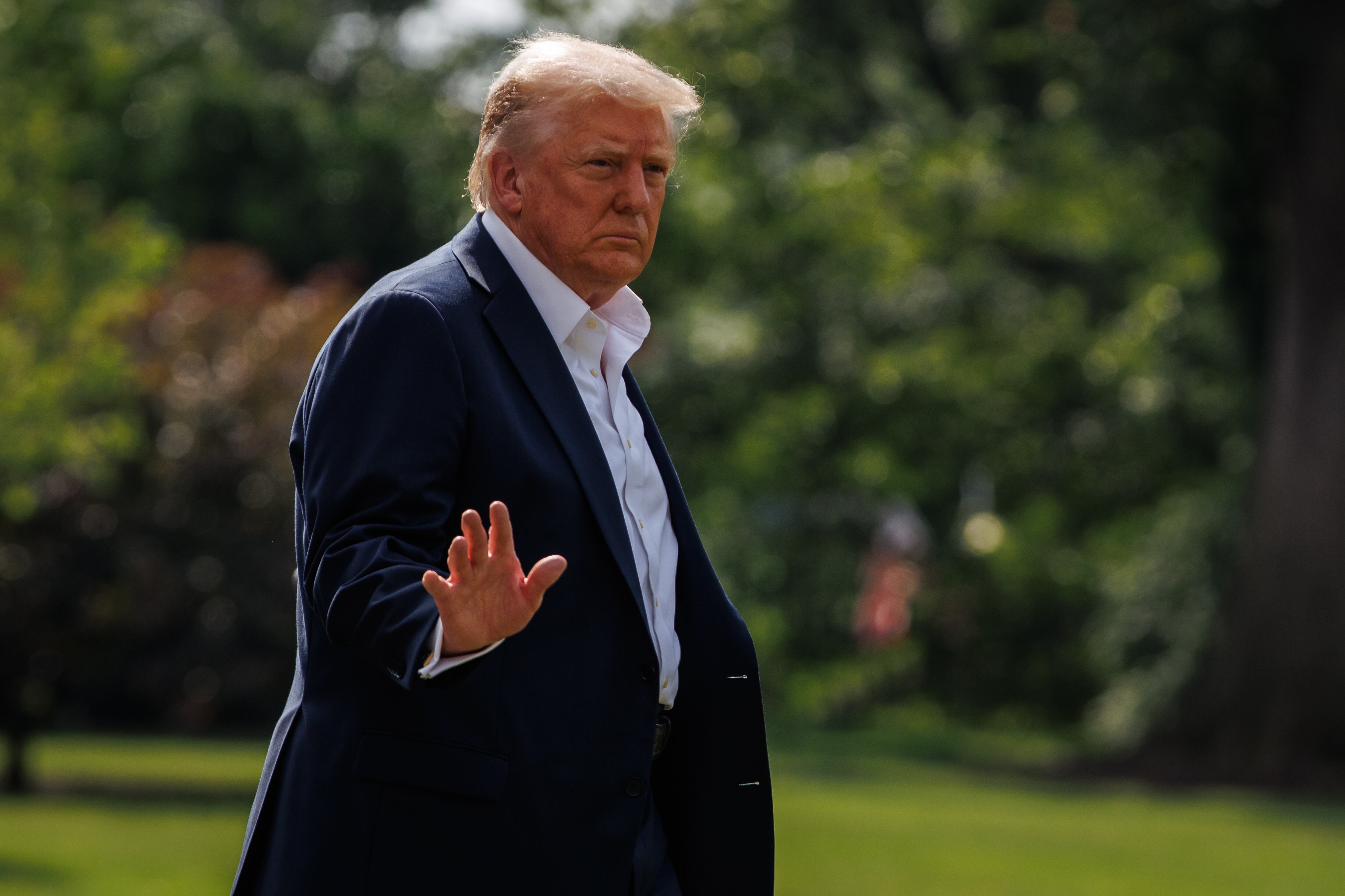 El presidente de EEUU, Donald Trump