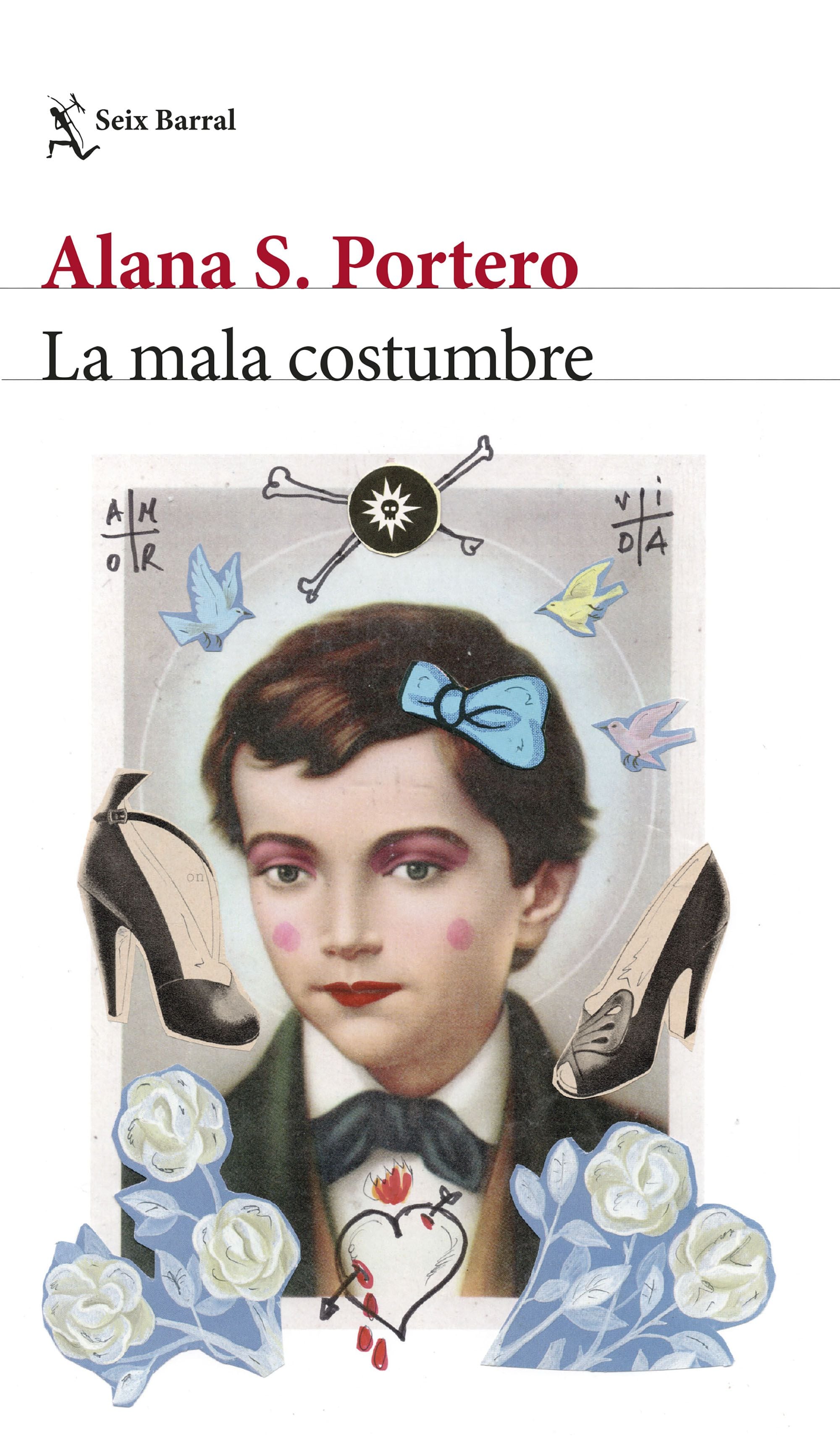 Portada de &#039;La mala costumbre&#039;, de Alana S. Portero, ilustrada por Roberta Marrero