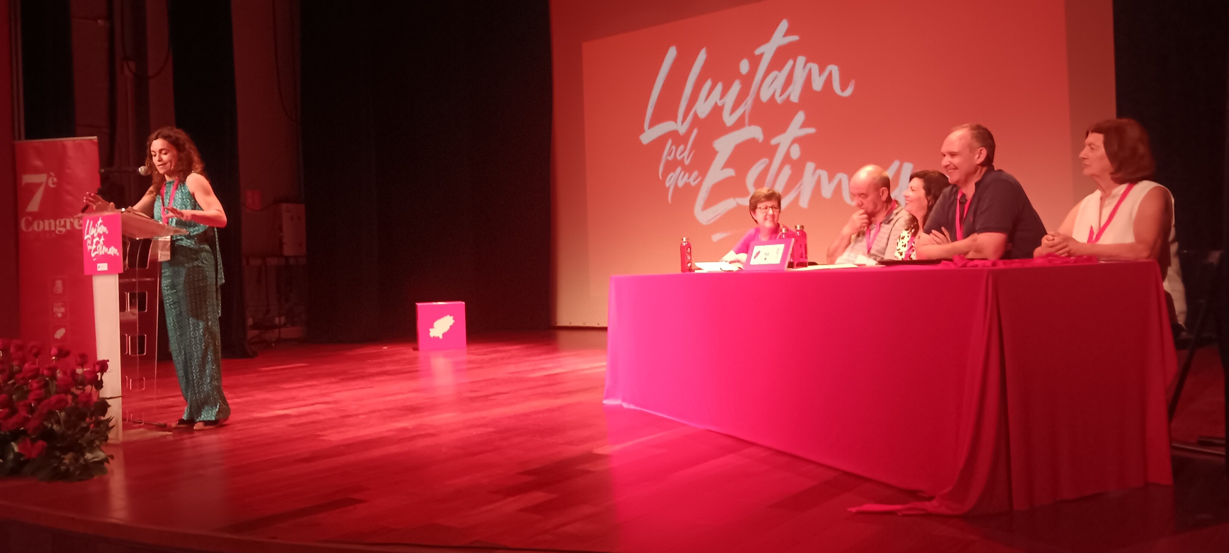 Rosario Sánchez durante su intervención en el congreso