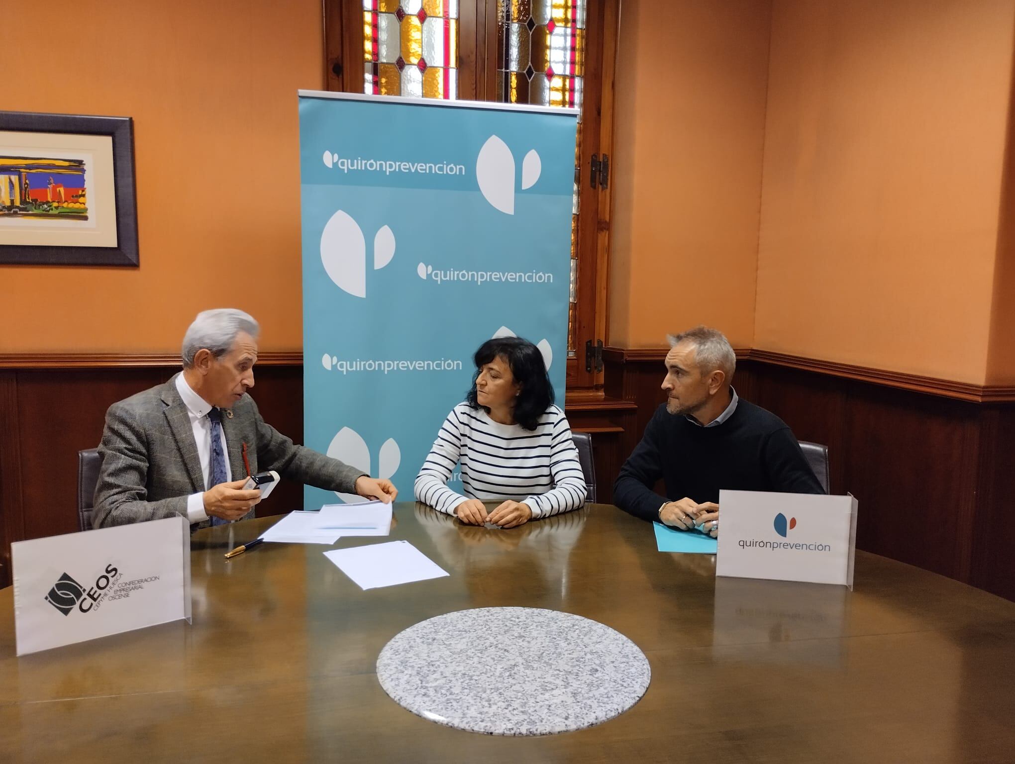 Salvador Cored, Yolanda García y Luis Betés