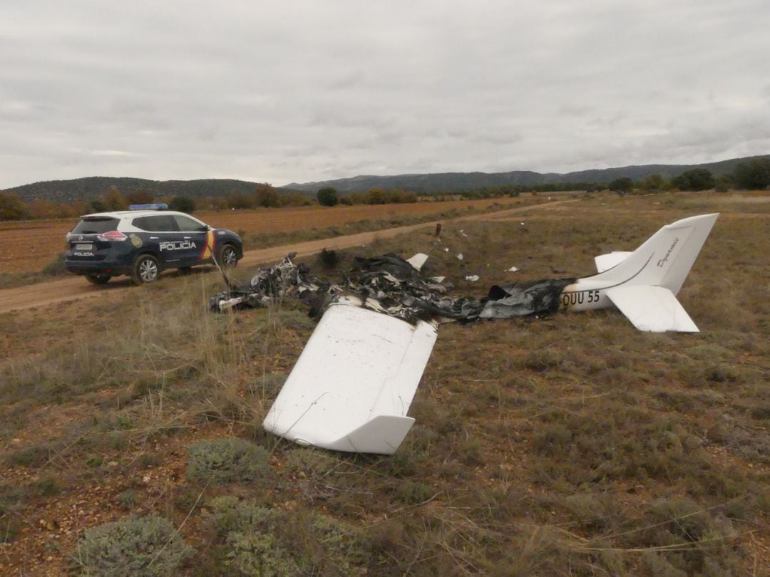 En este estado se localizó la avioneta estrellada cerca de Teruel 