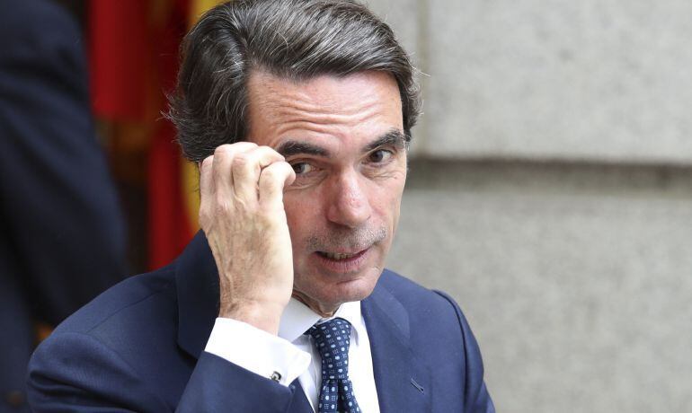 El expresidente del Gobierno José María Aznar