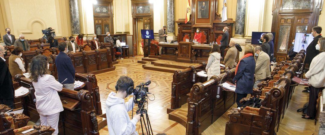 Pleno municipal de A Coruña