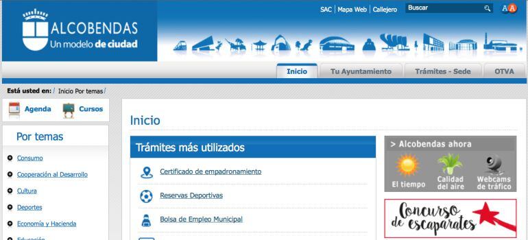 Los vecinos pueden votar los escaparates navideños que más les gusten a través de la web del Ayuntamiento de Alcobendas