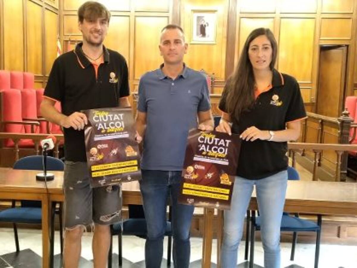 El Nou Bàsquet Alcoi participará en el Trofeu Ciutat d’Alcoi de baloncesto