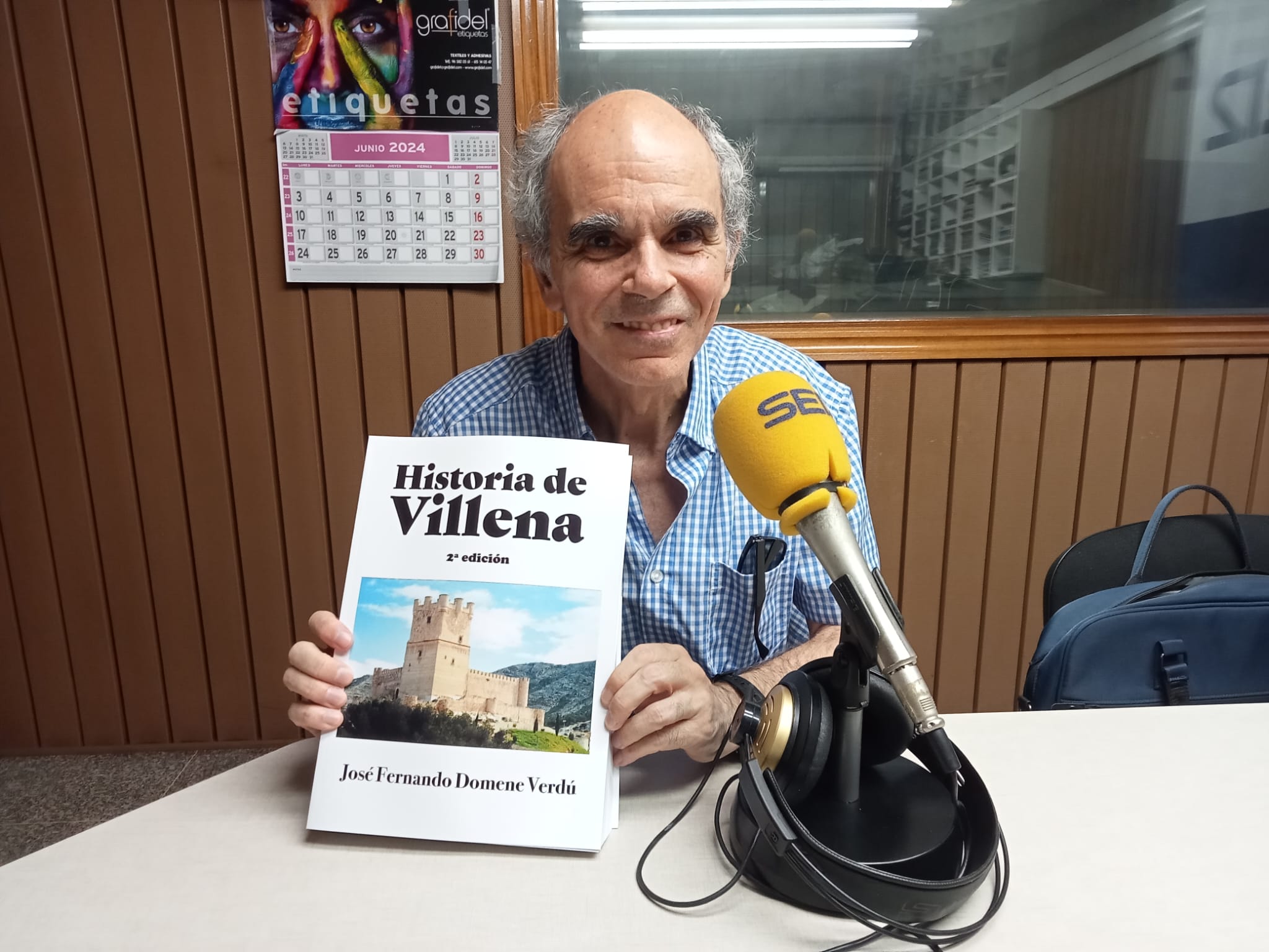 José Fernando Domene, con su último libro