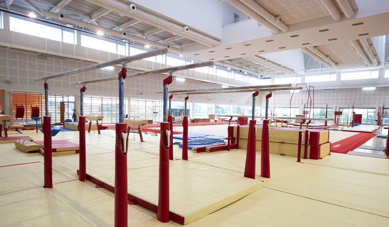 Sala de gimnàstica del CAR Sant Cugat